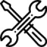 Silhouette of a Batman-like superhero symbol.
